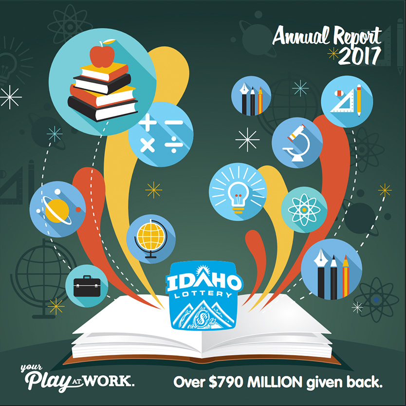2017 Idaho Lottery Annual Report Cover